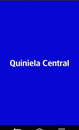 Quiniela Central 1