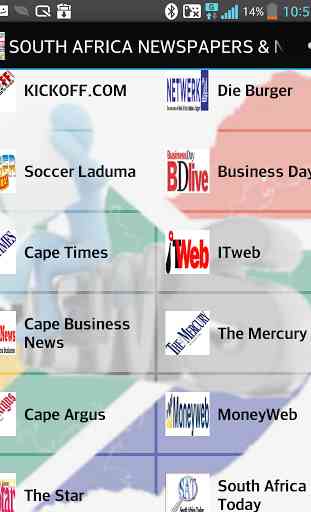 SOUTH AFRICA NEWSPAPERS & NEWS 2