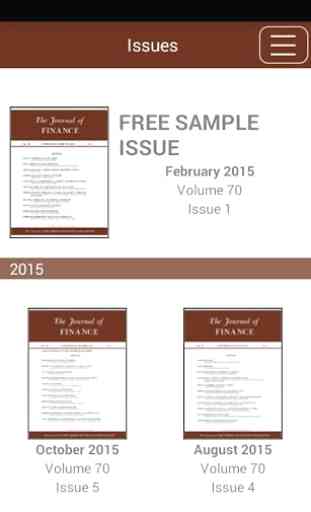 The Journal of Finance 3