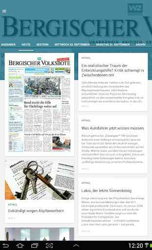 Westdeutsche Zeitung E-Paper 1