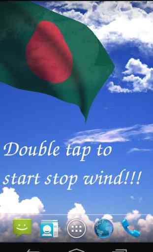 3D Bangladesh Flag LWP 1