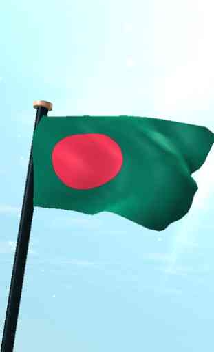 Bangladesh Drapeau 3D Gratuit 1