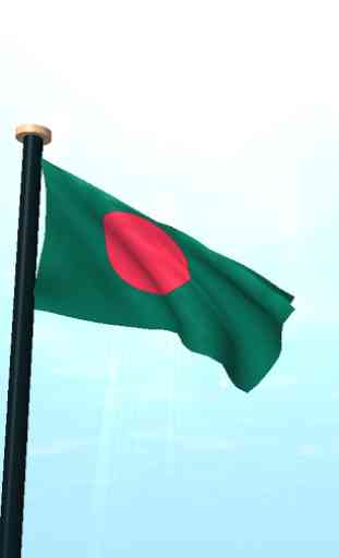 Bangladesh Drapeau 3D Gratuit 2