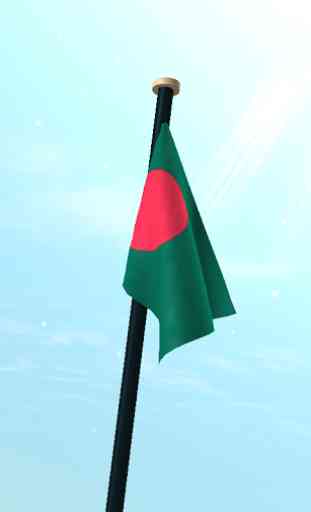 Bangladesh Drapeau 3D Gratuit 3