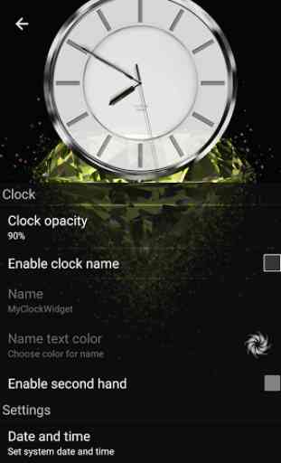 Chrome Analog Clock 2