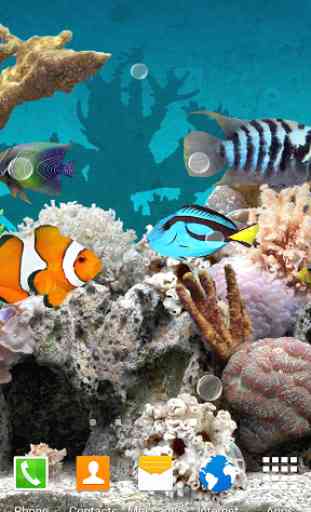 Coral Fish 3D Live Wallpaper 2