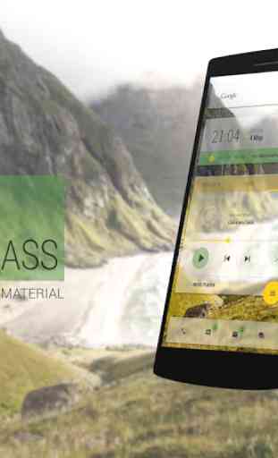 Glass Material Theme 3