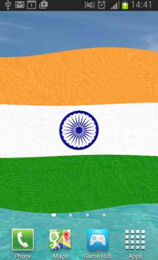 India Flag Live Wallpaper 3