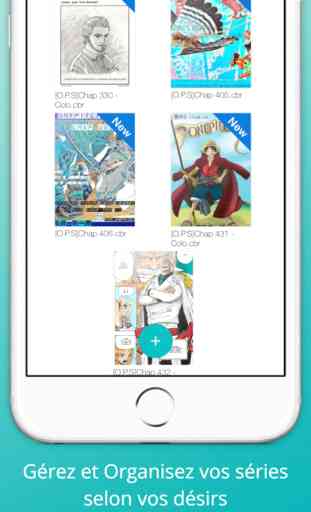 Manga Library, Lecteur Gratuit de Manga et Comics: Importer vos fichiers CBZ, ZIP, PDF, RAR, CBR, PD. 4