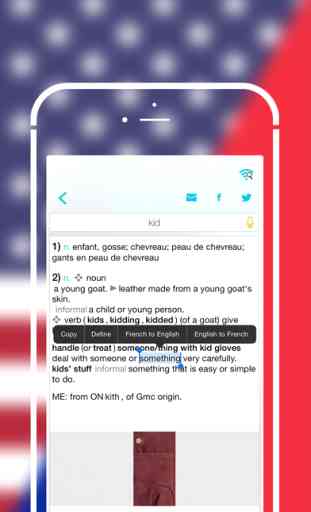 Offline French to English Language Dictionary, Translator - traduction anglais français gratuit 4