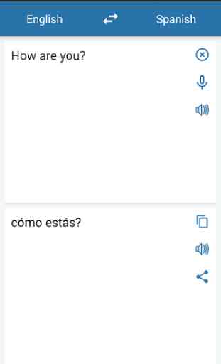 Anglais traducteur espagnol 2