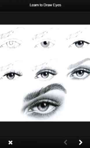 Apprenez à dessiner des yeux 1
