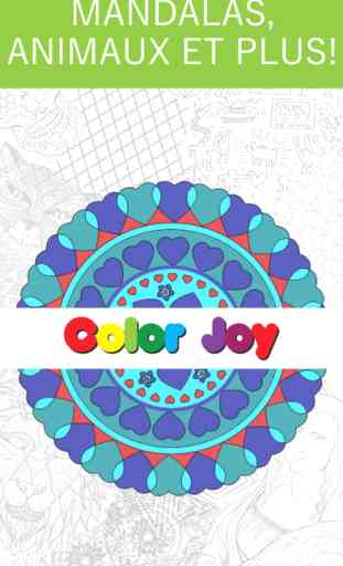 Color Joy - Coloriage pour adultes et enfants - Livre Gratuit 1