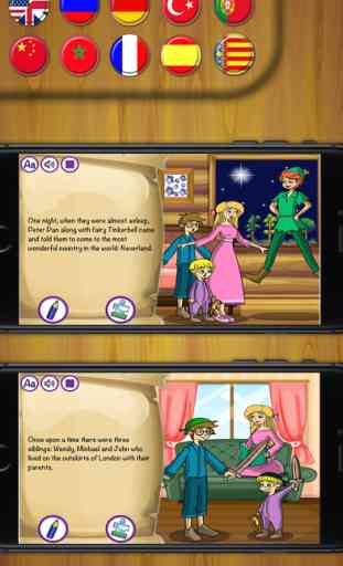 contes Peter Pan Classique - livre interactif 1