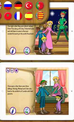 contes Peter Pan Classique - livre interactif 4