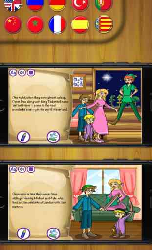 contes Peter Pan Classique - livre interactif PRO 1