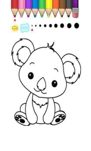 Enfants Coloring Book - Cute Animals Ibaraki 2