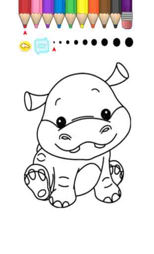 Enfants Coloring Book - Cute Animals Ibaraki 3