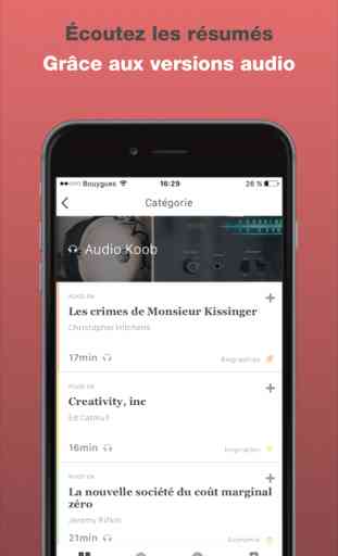 Koober : mini-livres audio (Android/iOS) image 4