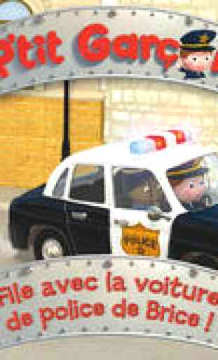 P’tit Garçon – La voiture de police de Brice 1