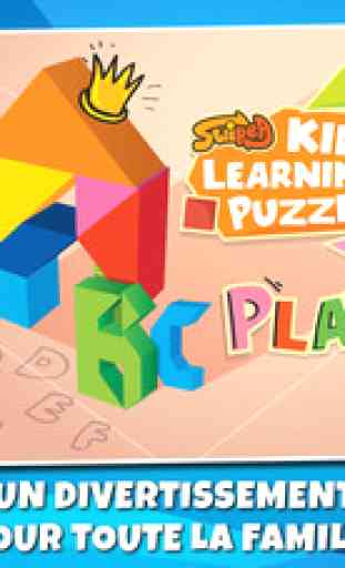 Puzzles Tangram Swipea Pour Enfants: Alphabets 1