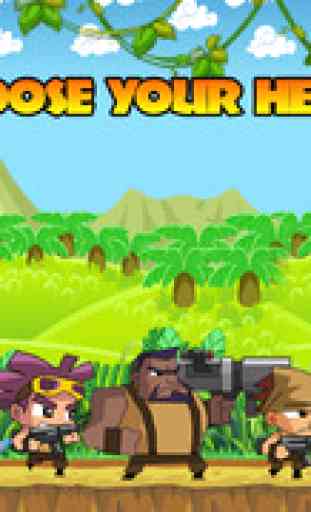 Adventure Jungle Blast - Jeu de Soldats, la Guerre, la Bataille et L'armée dans la Jungle 4