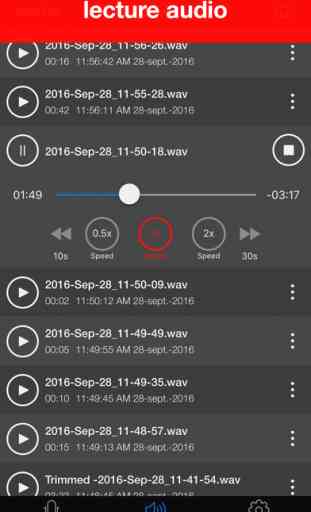 Voice Recorder Lite: Enregistrement audio HD 2