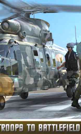 Armée 3D Helicopter Transporte 1
