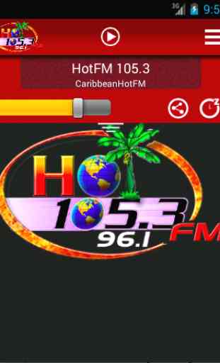 Caraïbes Hot FM 105,3 et 96.1 3