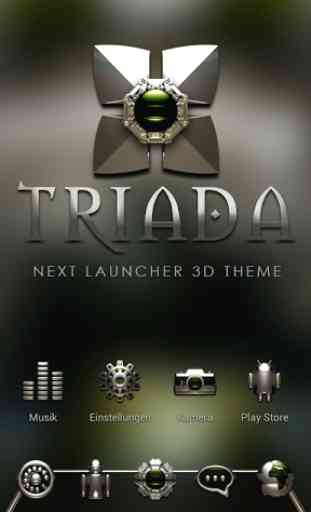 TRIADA Next Launcher 3D Theme 1