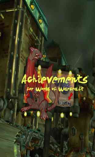 Achievements for WOW 1