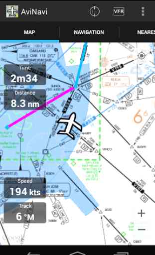AviNavi, navigation for pilots 2