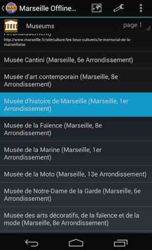 Carte de Marseille hors-ligne 4