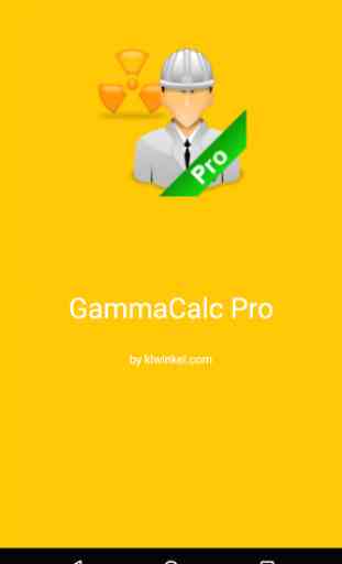 Gamma Ray Calculator Pro 1