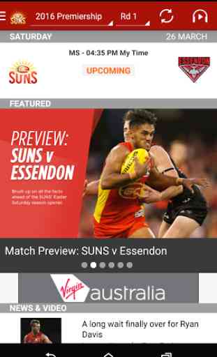Gold Coast SUNS Official App 2