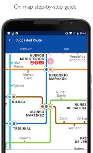 Madrid Metro Map and Routes 4