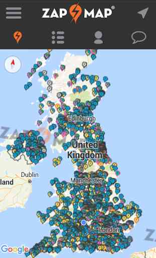Zap-Map: EV charging points UK 1