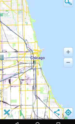 Carte de Chicago hors-ligne 1