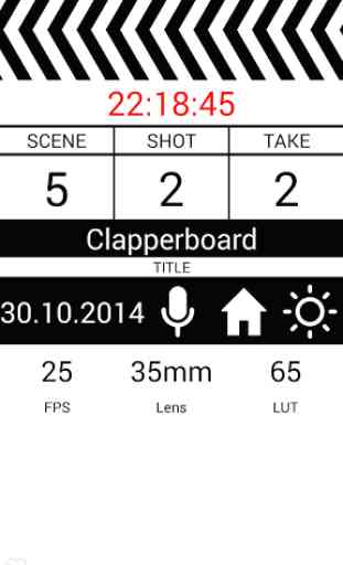 Clapperboard 2