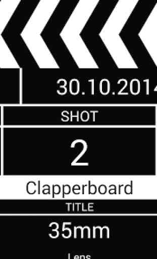 Clapperboard 3