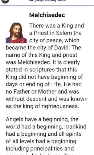 Melchisedec - Our High Priest 4