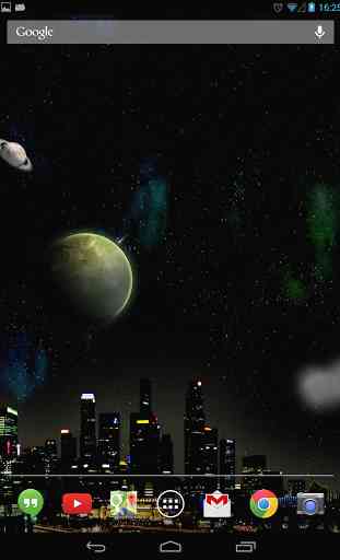Night Sky Planets Wallpaper 4