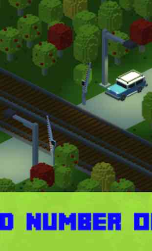 Train mania: Railroad crossing 3