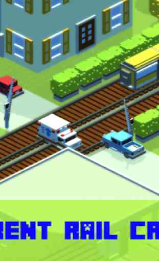 Train mania: Railroad crossing 4