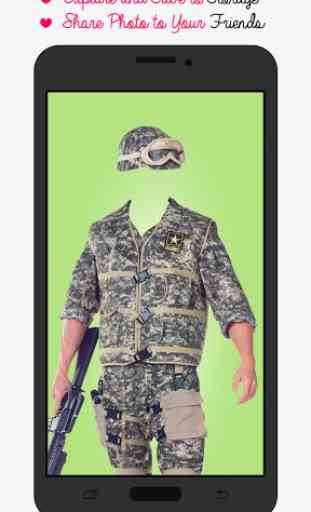 Army Suit Photo Montage 3