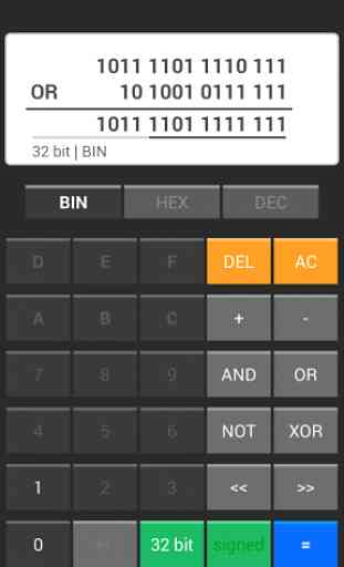 Binary Calculator 1