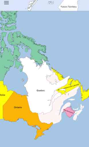 Canada Map Puzzle 1