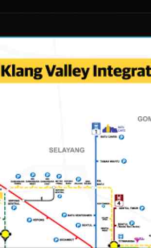 Carte Kuala Lumpur train 2016 2