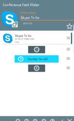 Conference Fast Dialer 4