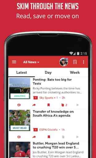 Cricket News and Scores 3